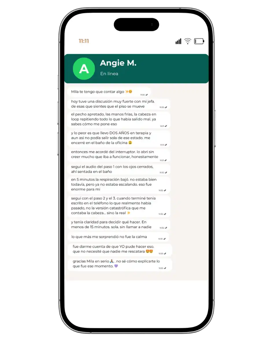 Testimonio de Angie Martinez
